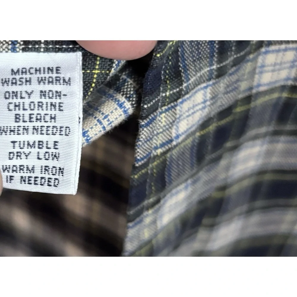 Ralph Lauren Mens XL Plaid Shirt Classic Fit Button Front‎ Long Sleeve Casual